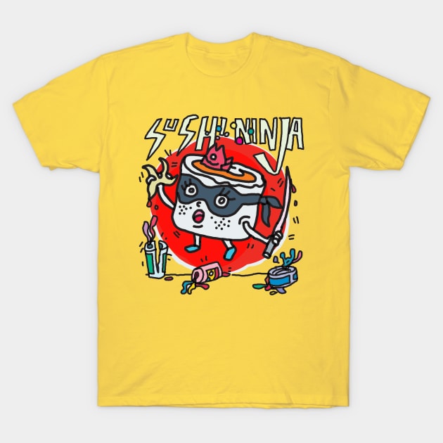 Sushi Ninja T-Shirt by AVEandLIA